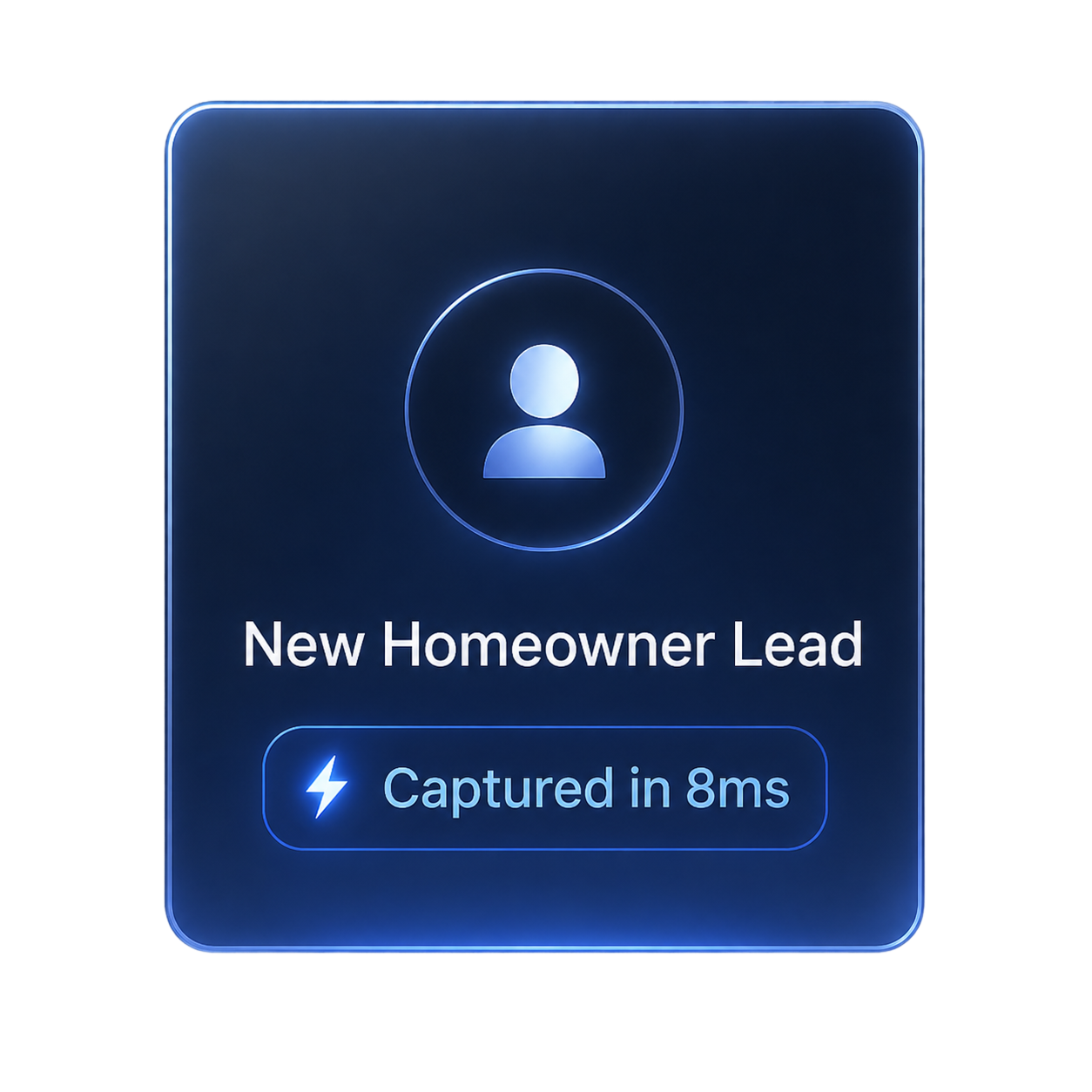 New Homeowner Lead - Captured in 8ms
